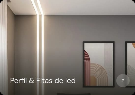 Perfil & Fitas de led